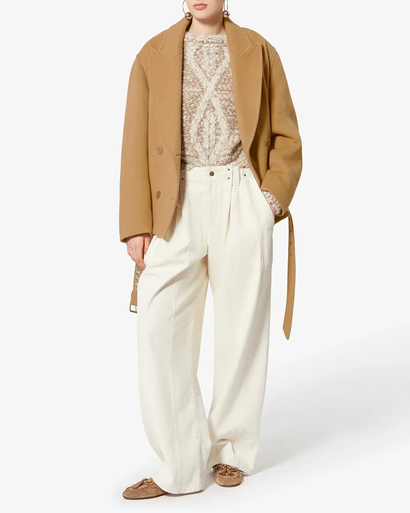 Warna jacket in camel