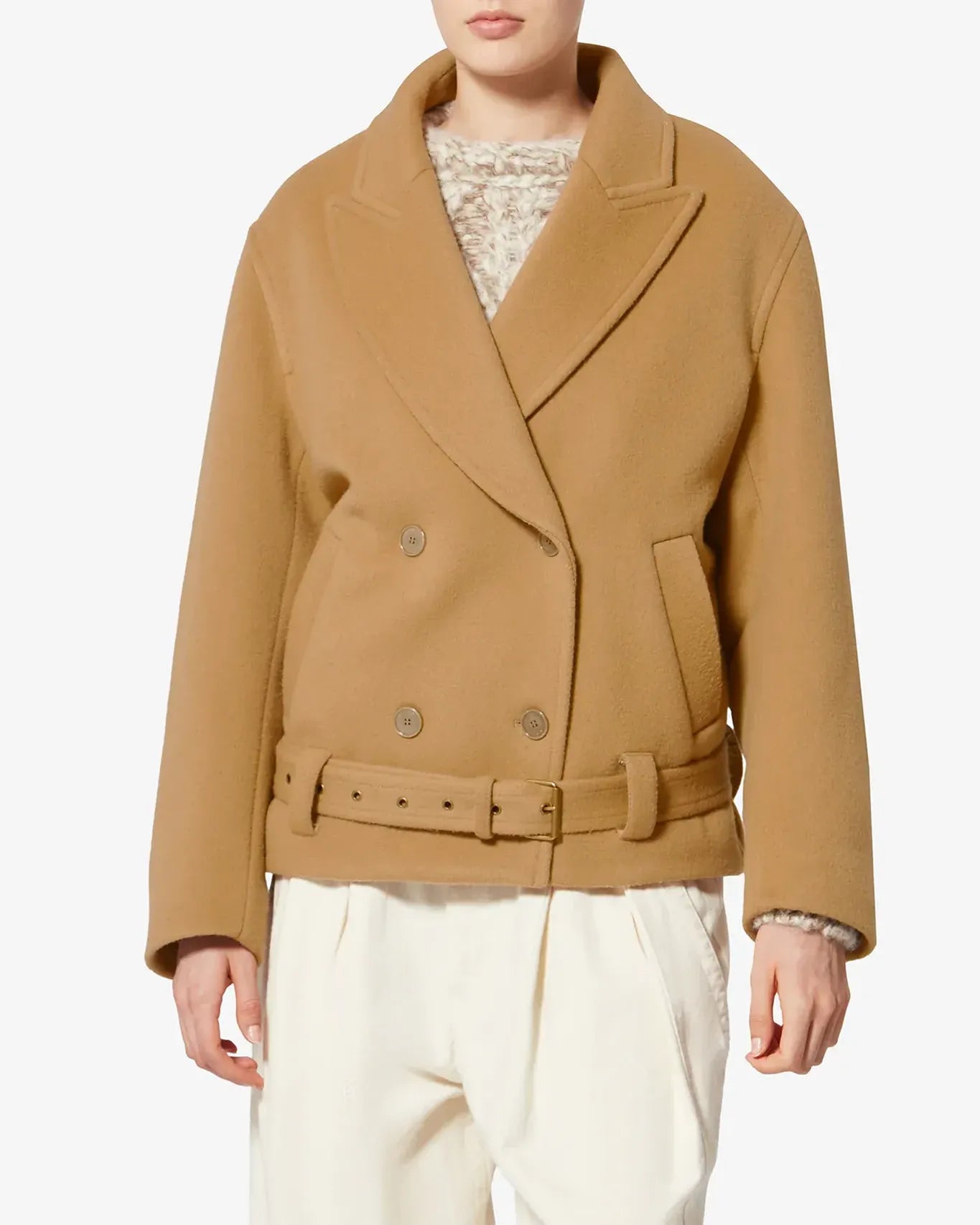 Warna jacket in camel