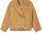 Warna jacket in camel