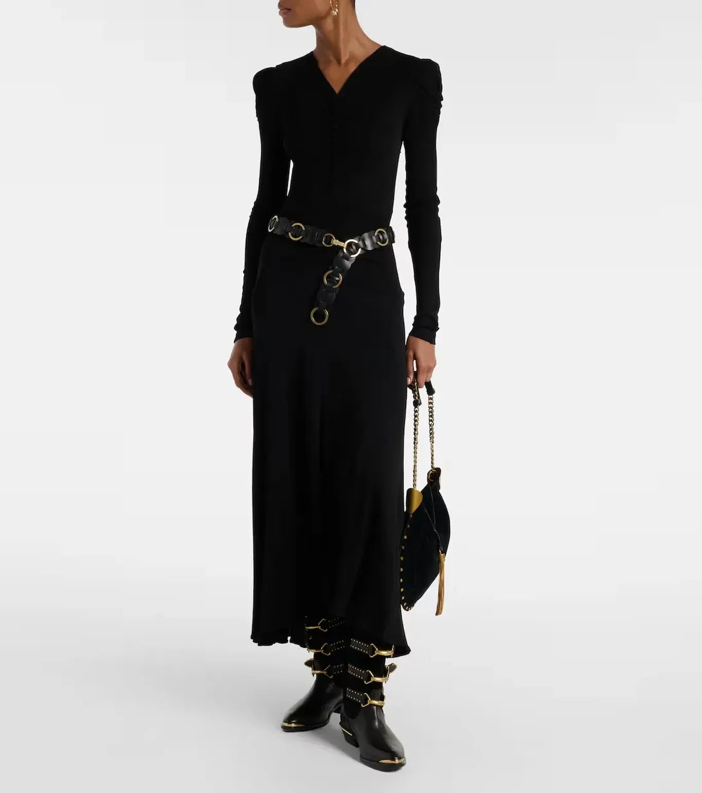 Nejma dress in black