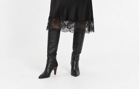 Stiefel Jany High in Black