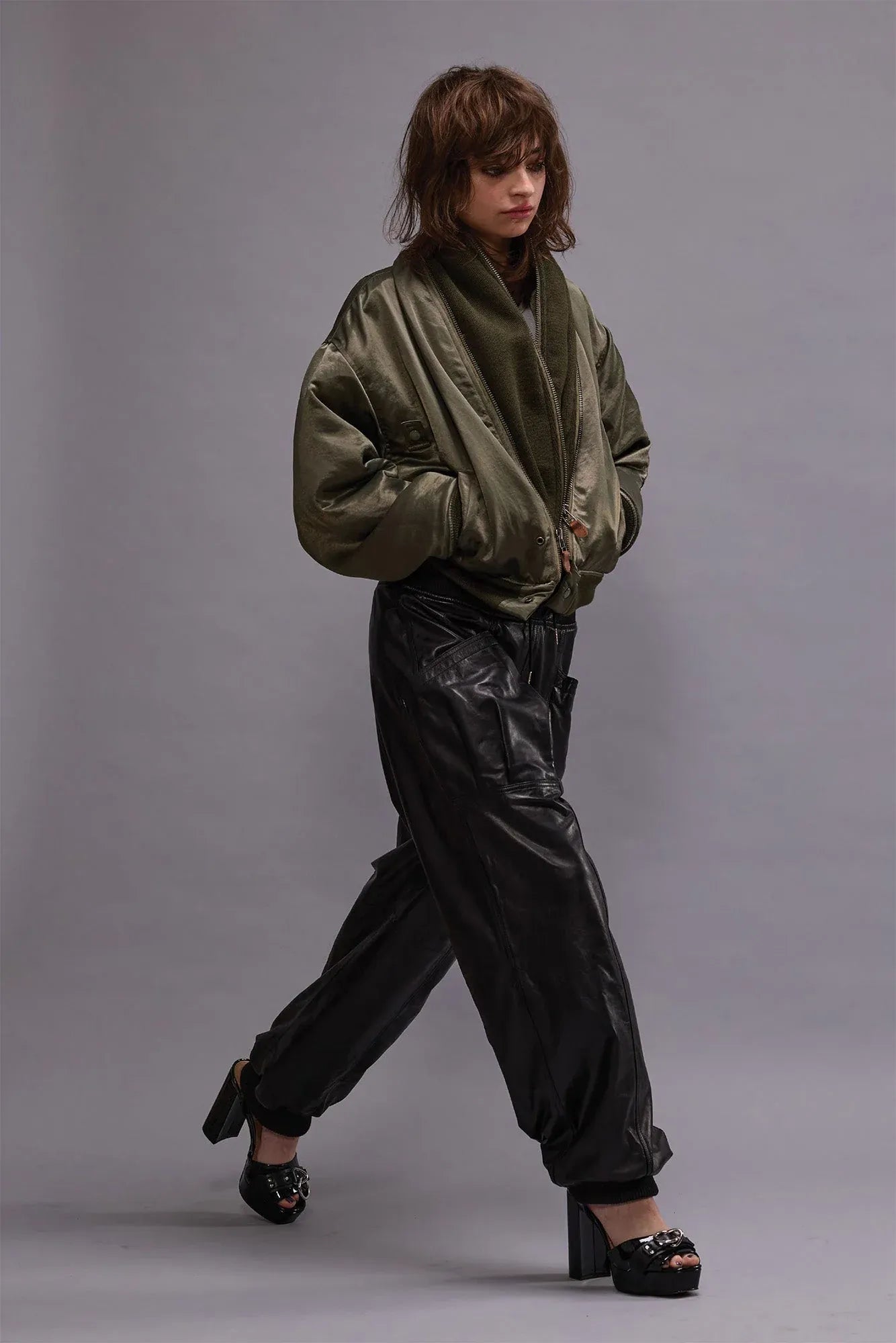 Jacke Grün R13 für Damen