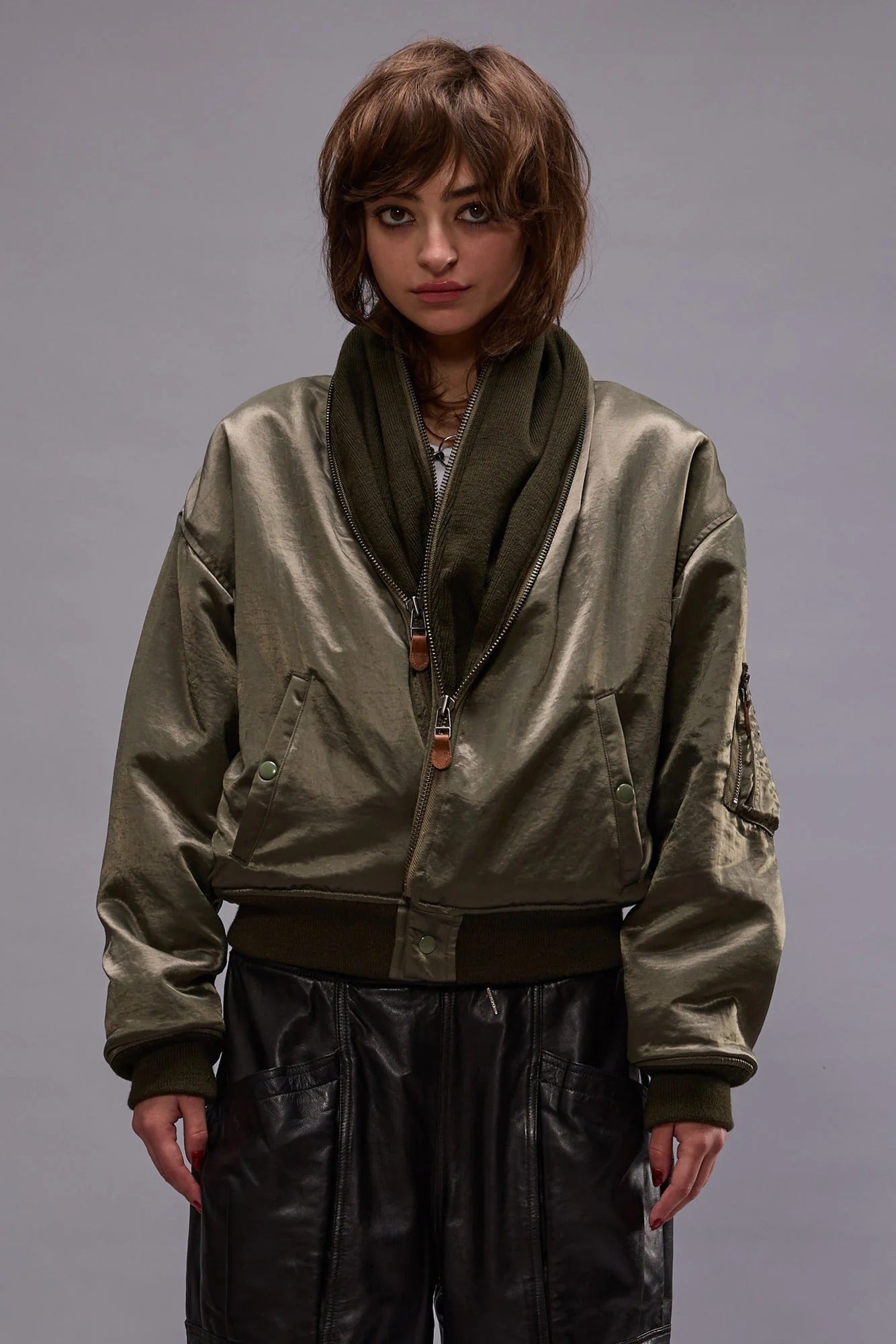 Jacke Grün R13 für Damen
