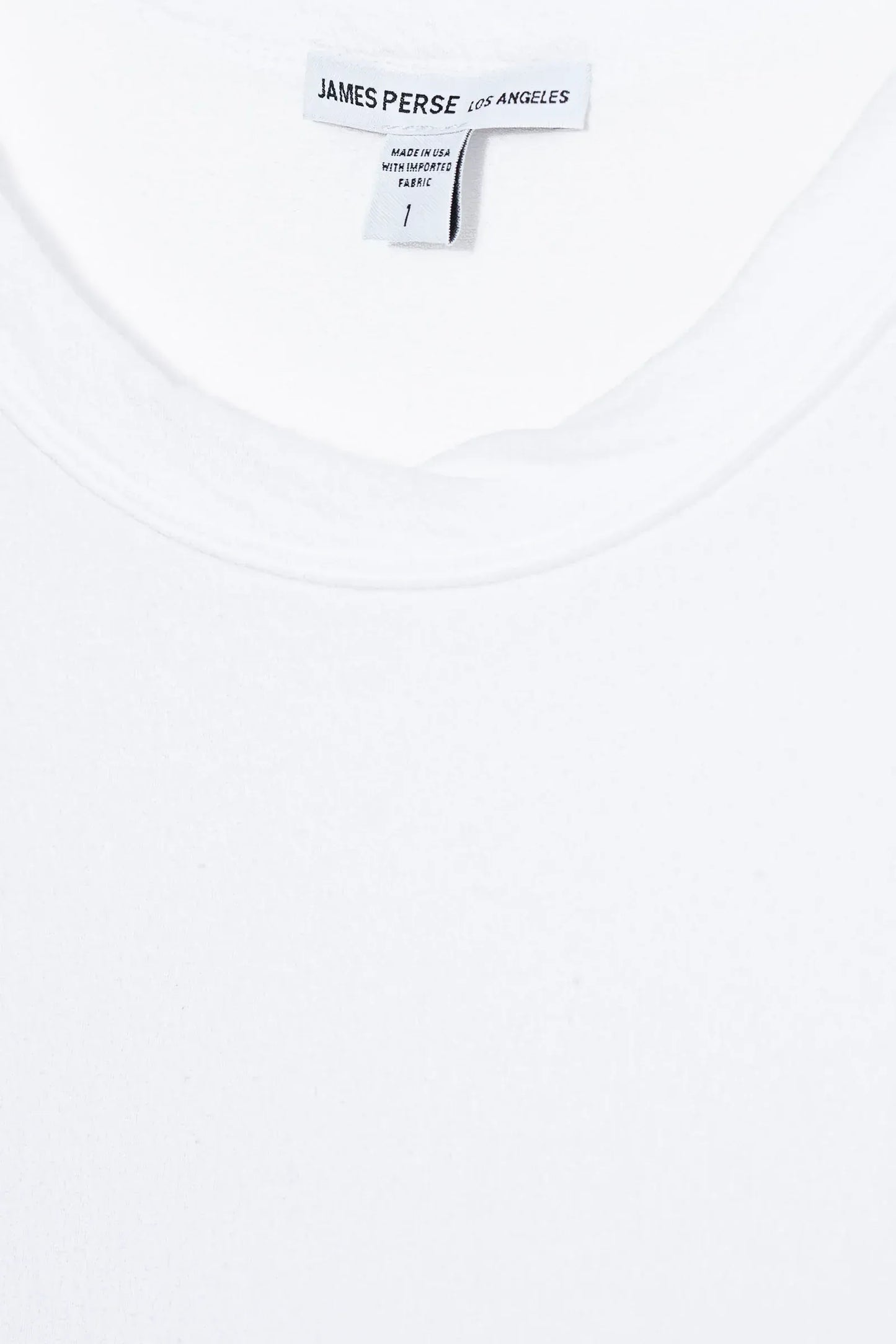 Longsleeve Crepe Jsy Oversized Crew in White
