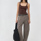 Le Mans Tank Top in Mocha