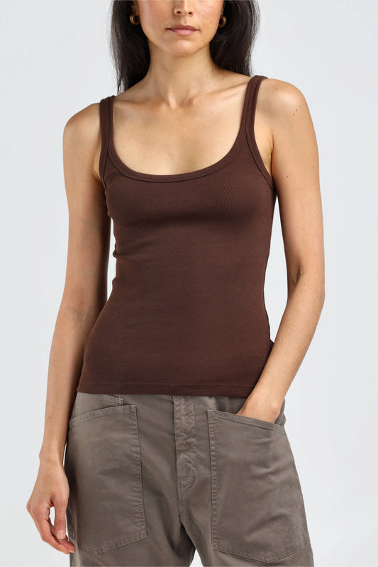 Tank Top Le Mans in Mocca