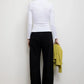 Longsleeve Nando Slim Fit in White