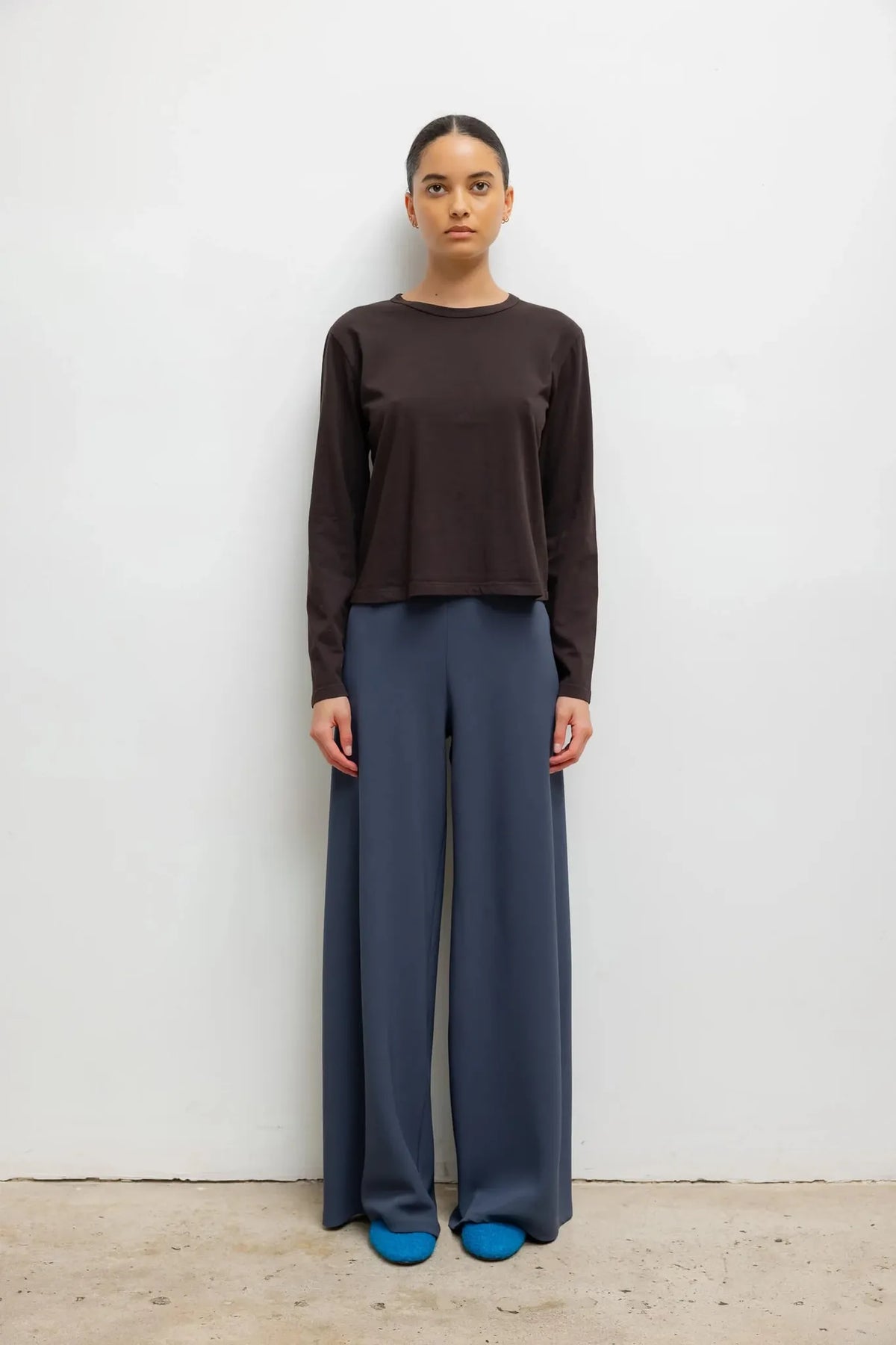 Longsleeve The Margo in Chocolate