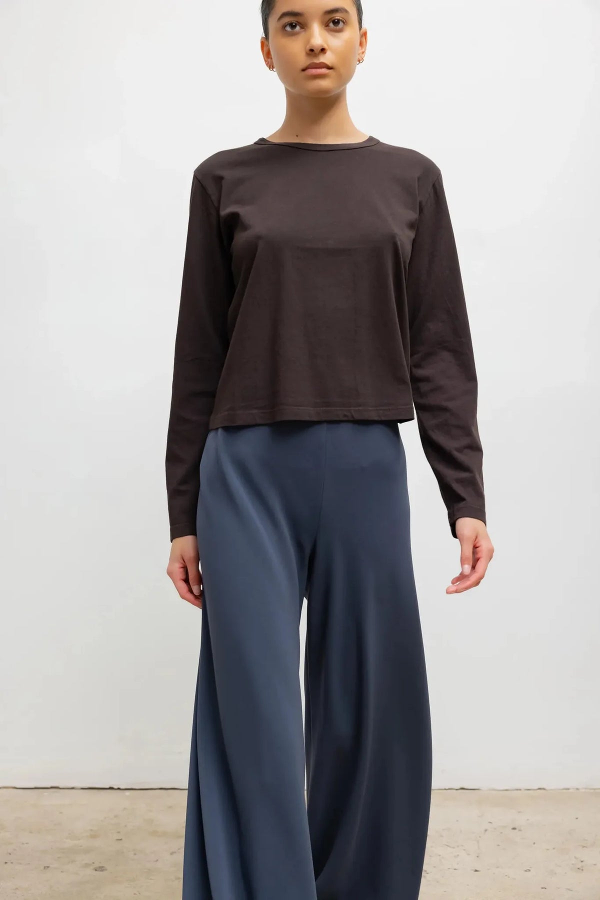 Longsleeve The Margo in Chocolate