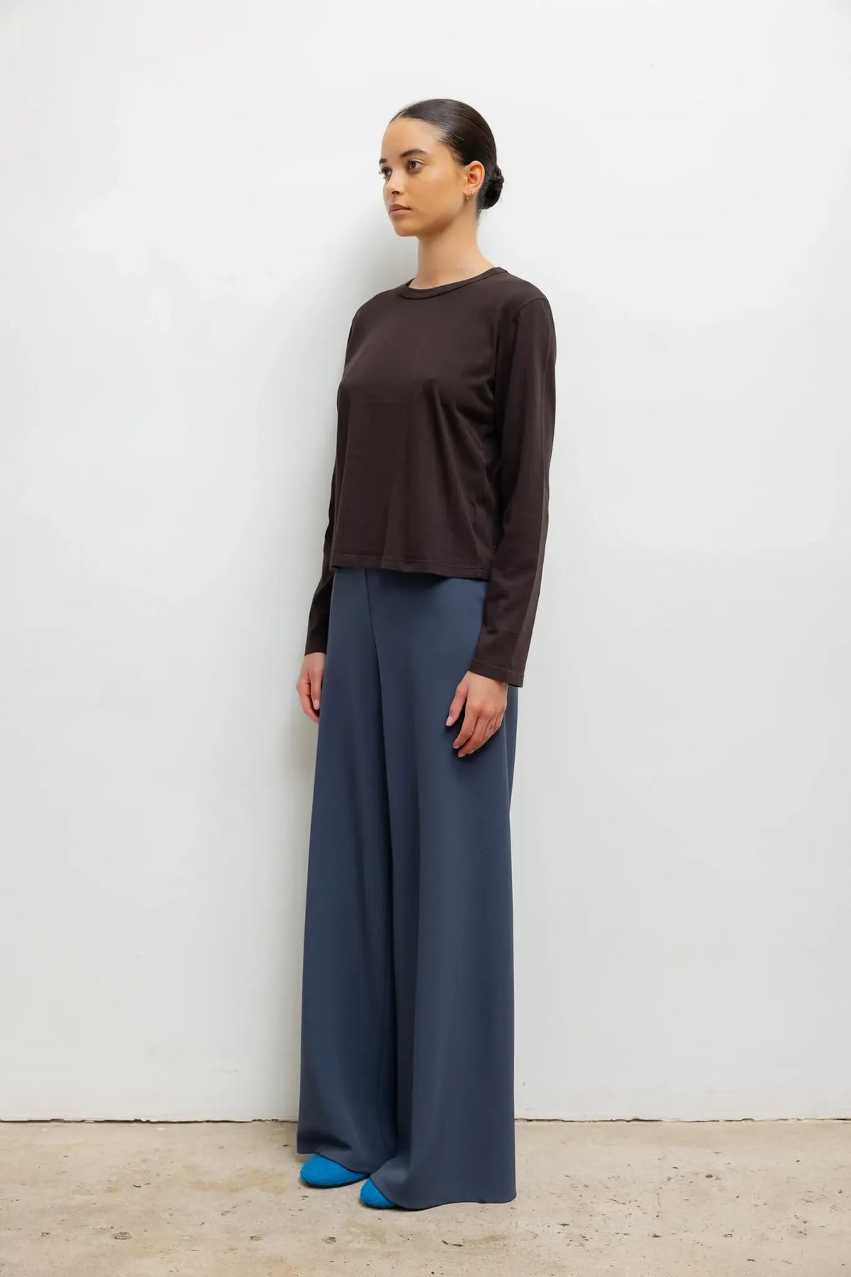Longsleeve The Margo in Chocolate