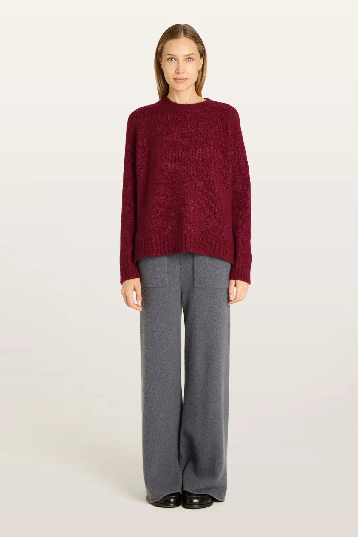 Pullover Aundy in Burgundy