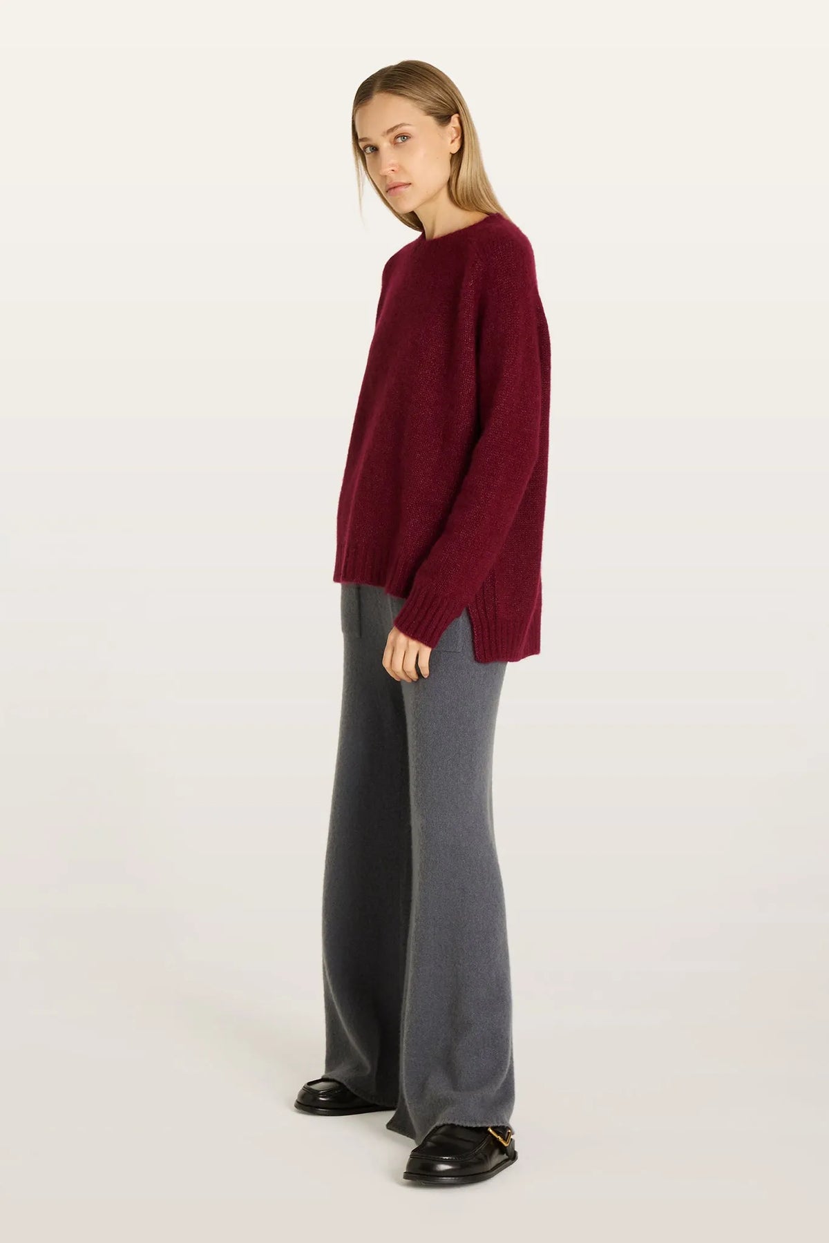 Pullover Aundy in Burgundy