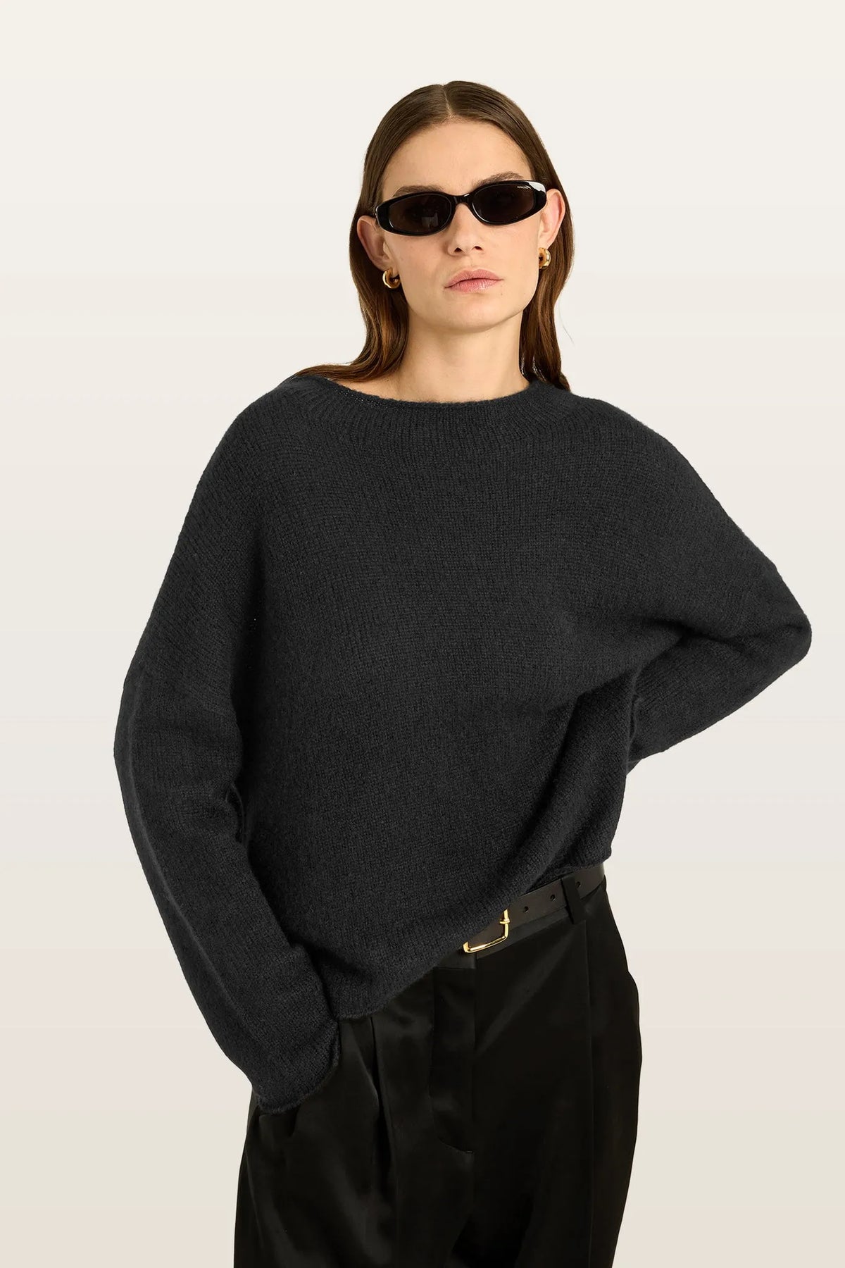 Pullover Rue in Black