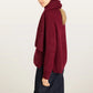 Schal Chantay in Burgundy