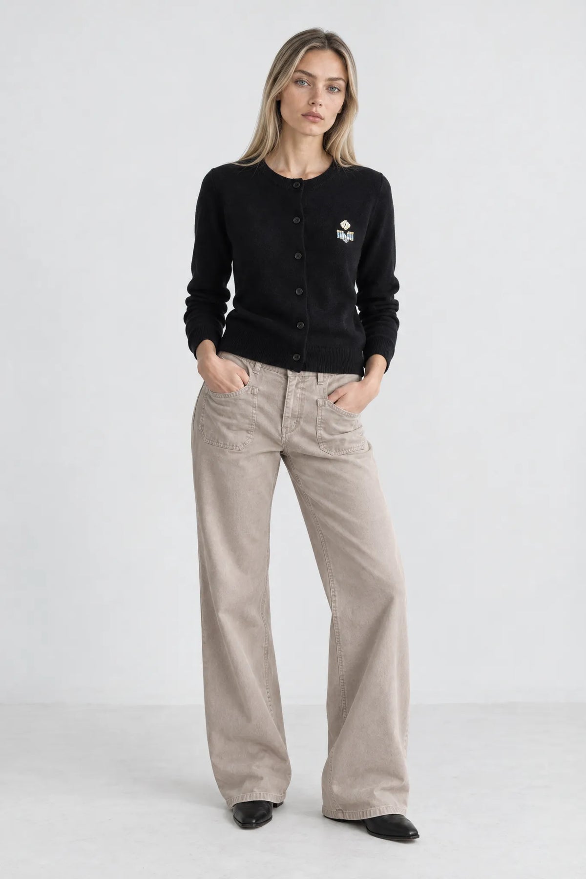 Cardigan Kemal in Black