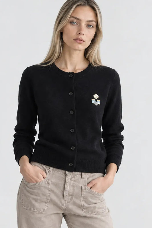 Cardigan Kemal in Black