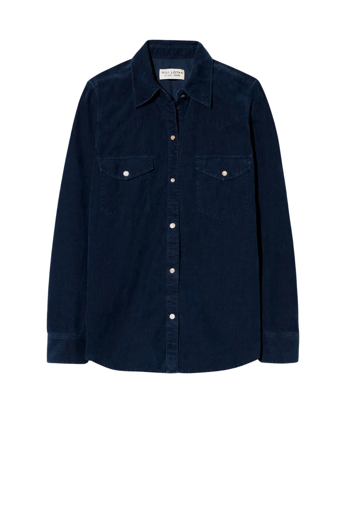Shirt Travis Corduroy in Dusk Navy