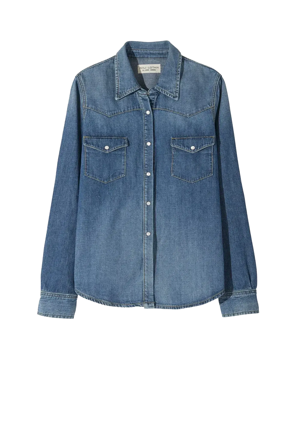 Denim Shirt Travis in Classic Wash