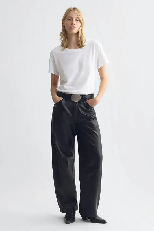 Lederhose Tribeca in Black