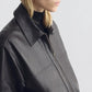 Lederjacke Aime Bomber in Brown