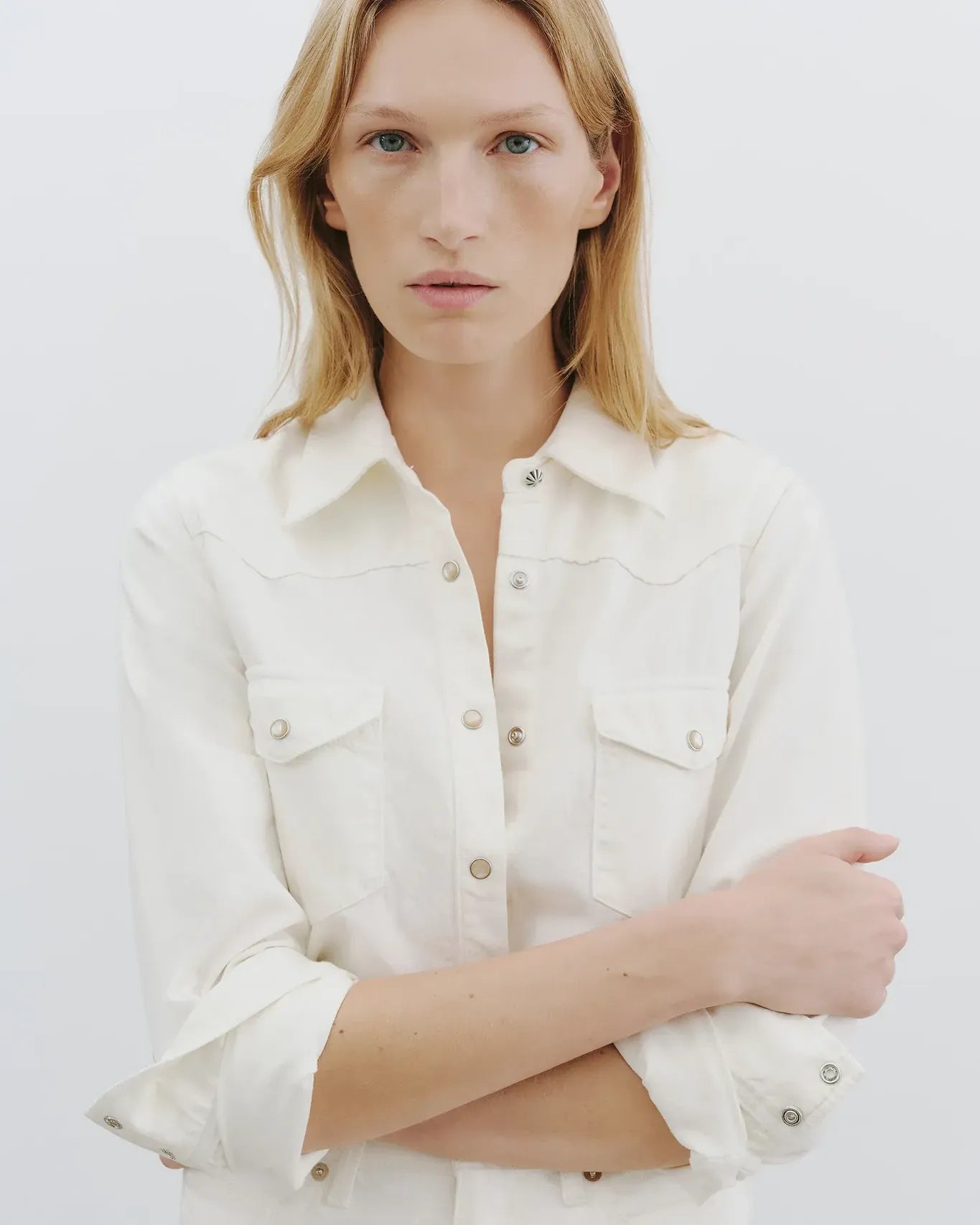 Hemd Travis in Cream