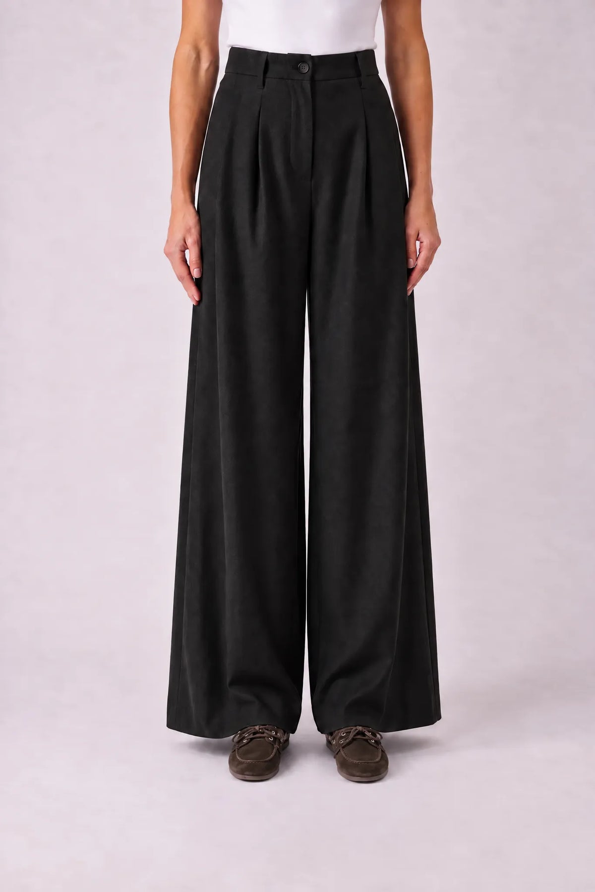 Hose Petra Chino Over 2 Pences in Nero