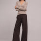 Hose Nadia Chino Palazzo in Moro