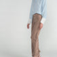 Hose Le Slim Palazzo Modernist Pocket Corduroy in Soft Taupe
