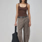 Le Mans Tank Top in Mocha