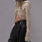 Hoodie Wrap Around in Natural