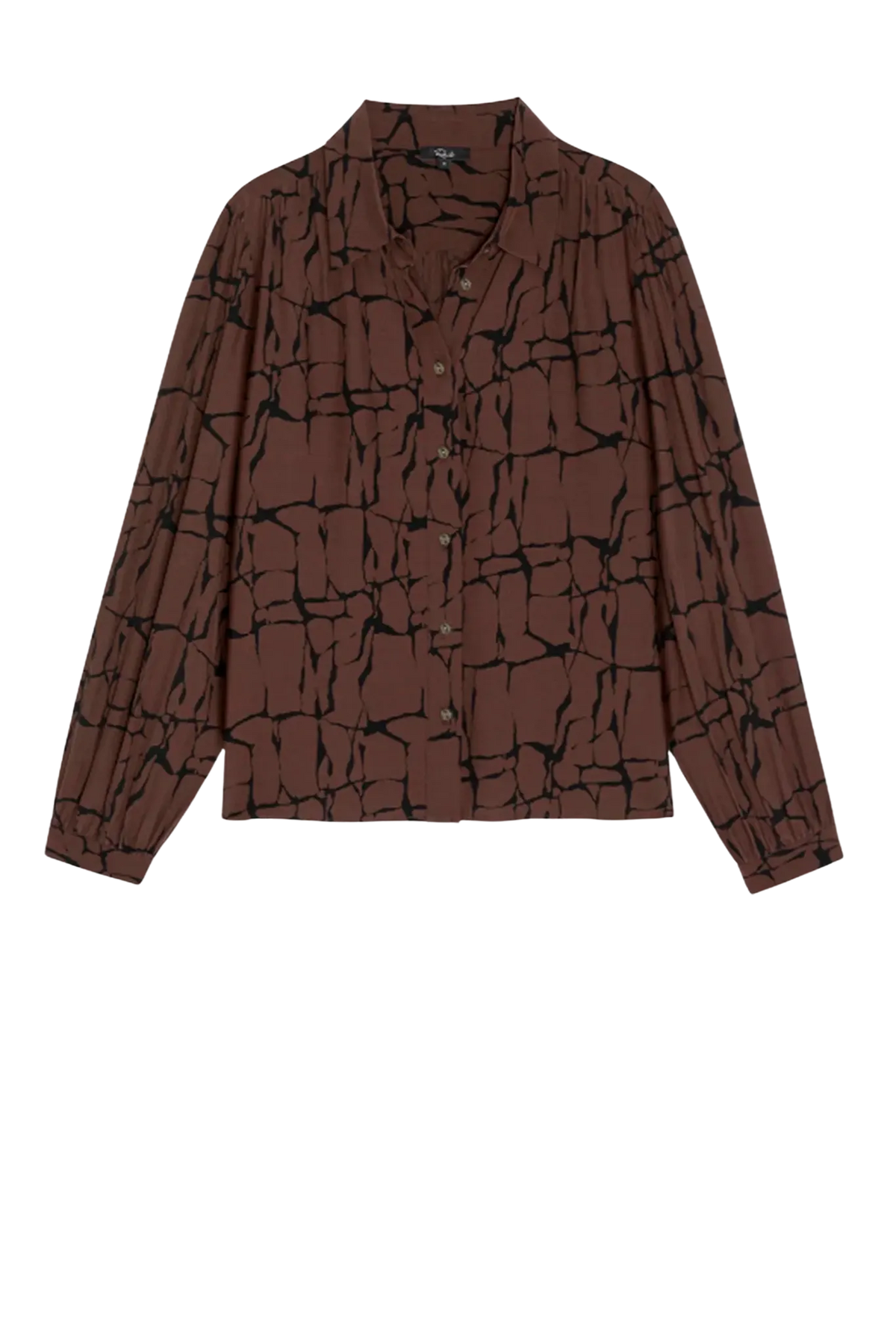 Shirt Bowery in Brown Obsidian