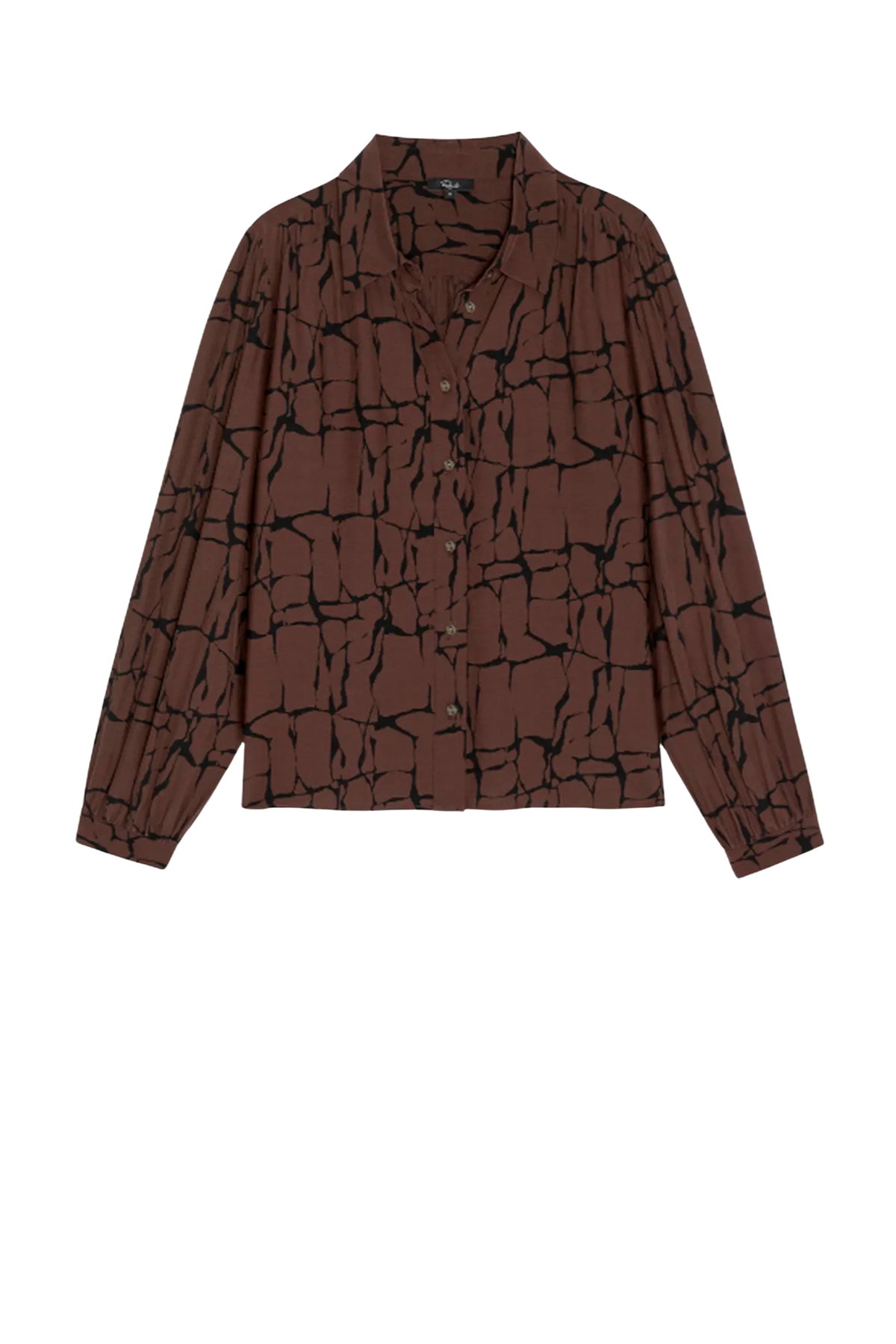 Shirt Bowery in Brown Obsidian