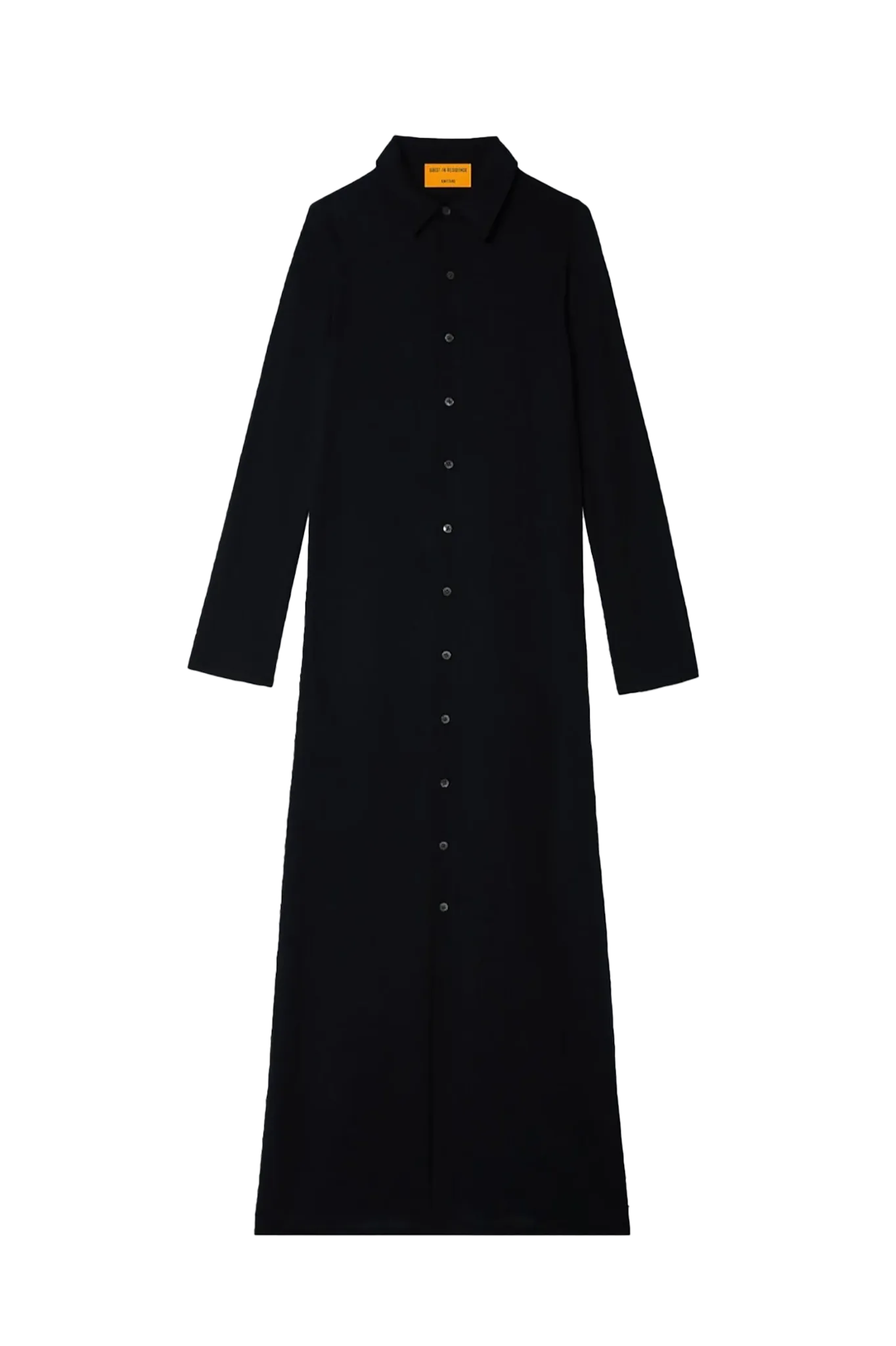 Showtime Shirt Dress in Black