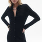 Showtime Shirt Dress in Black