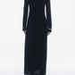 Showtime Shirt Dress in Black