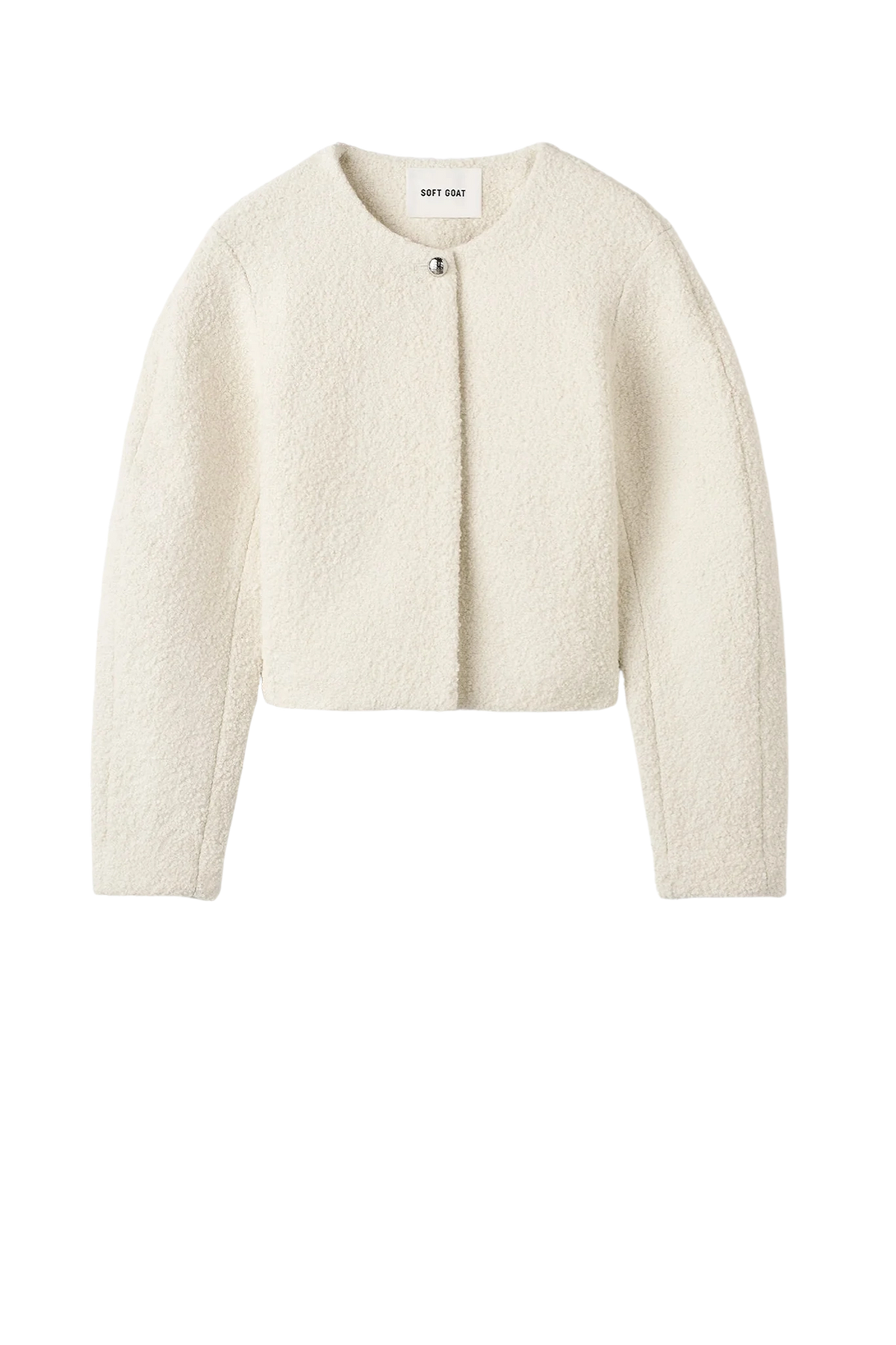 Blazer Boucle in Feather White