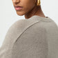 Pullover Boyfriend Crewneck in Greige