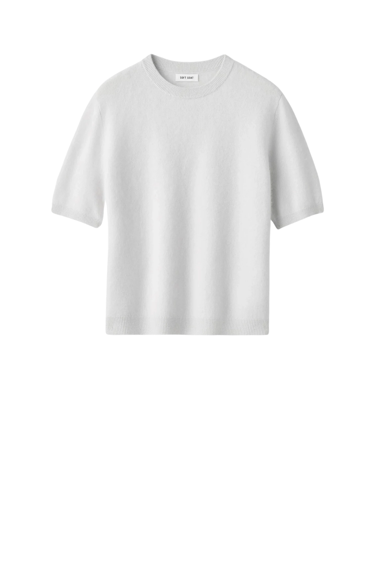 Pullover Brushed Short Sleeve in Quiet Grey