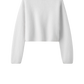 Pullover Brushed Crewneck in Quiet Grey