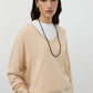Pullover Featherlight V-Neck in Champagne