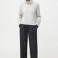 Pullover Girlfriend Turtleneck in Quiet Grey