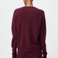 Cardigan in Bordeaux