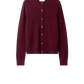 Cardigan in Bordeaux