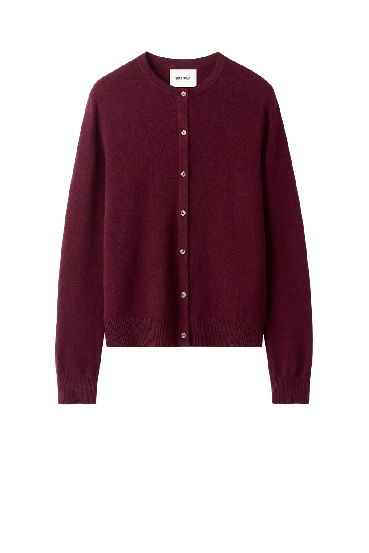 Cardigan in Bordeaux