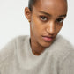 Pullover Brushed Short Sleeve in Greige