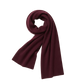 Schal Knitted Scarf in Bordeaux