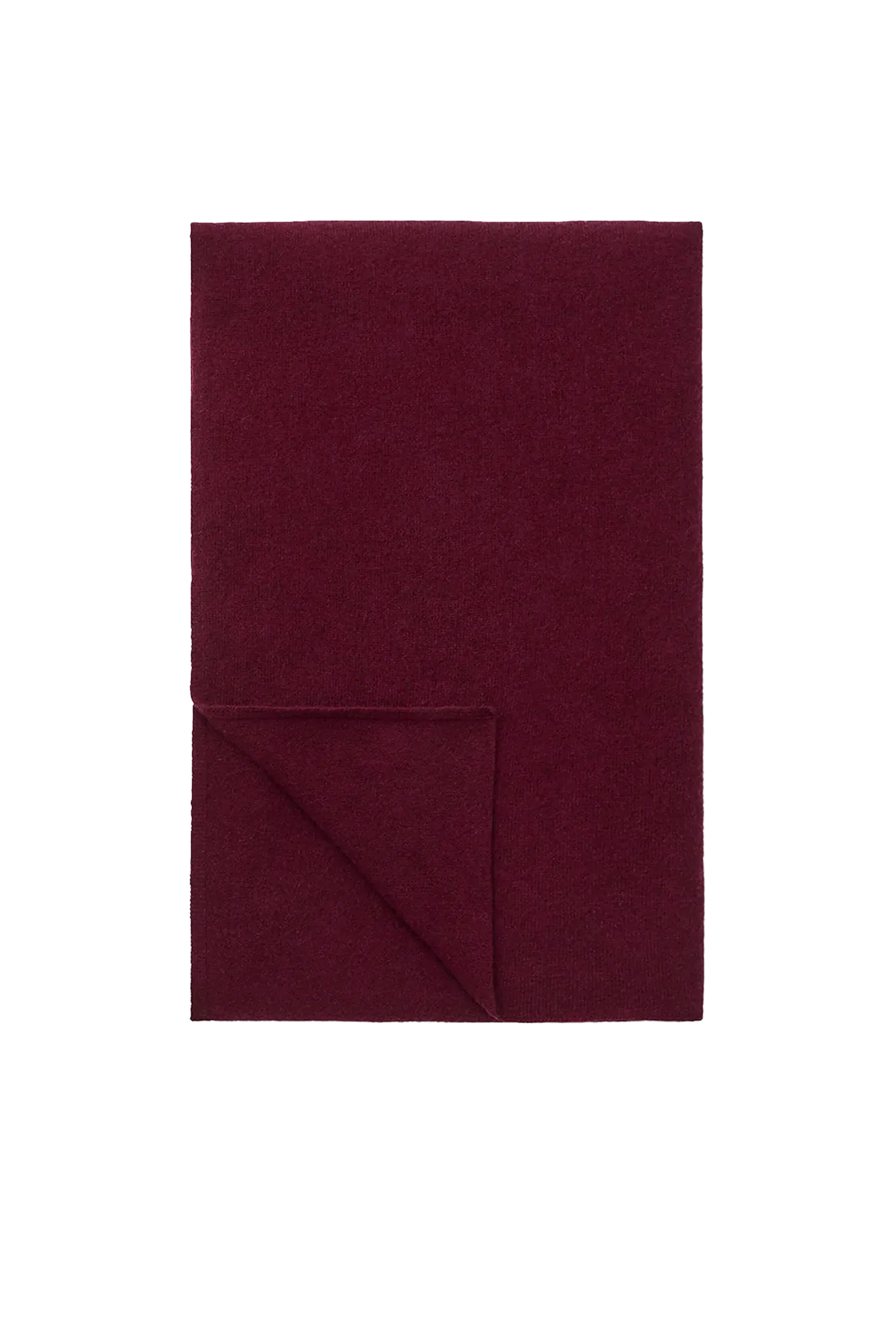 Schal Knitted Scarf in Bordeaux