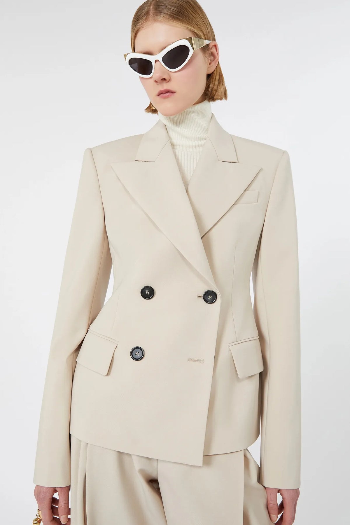Sportmax Blazer Fresia in Beige – Bild 2