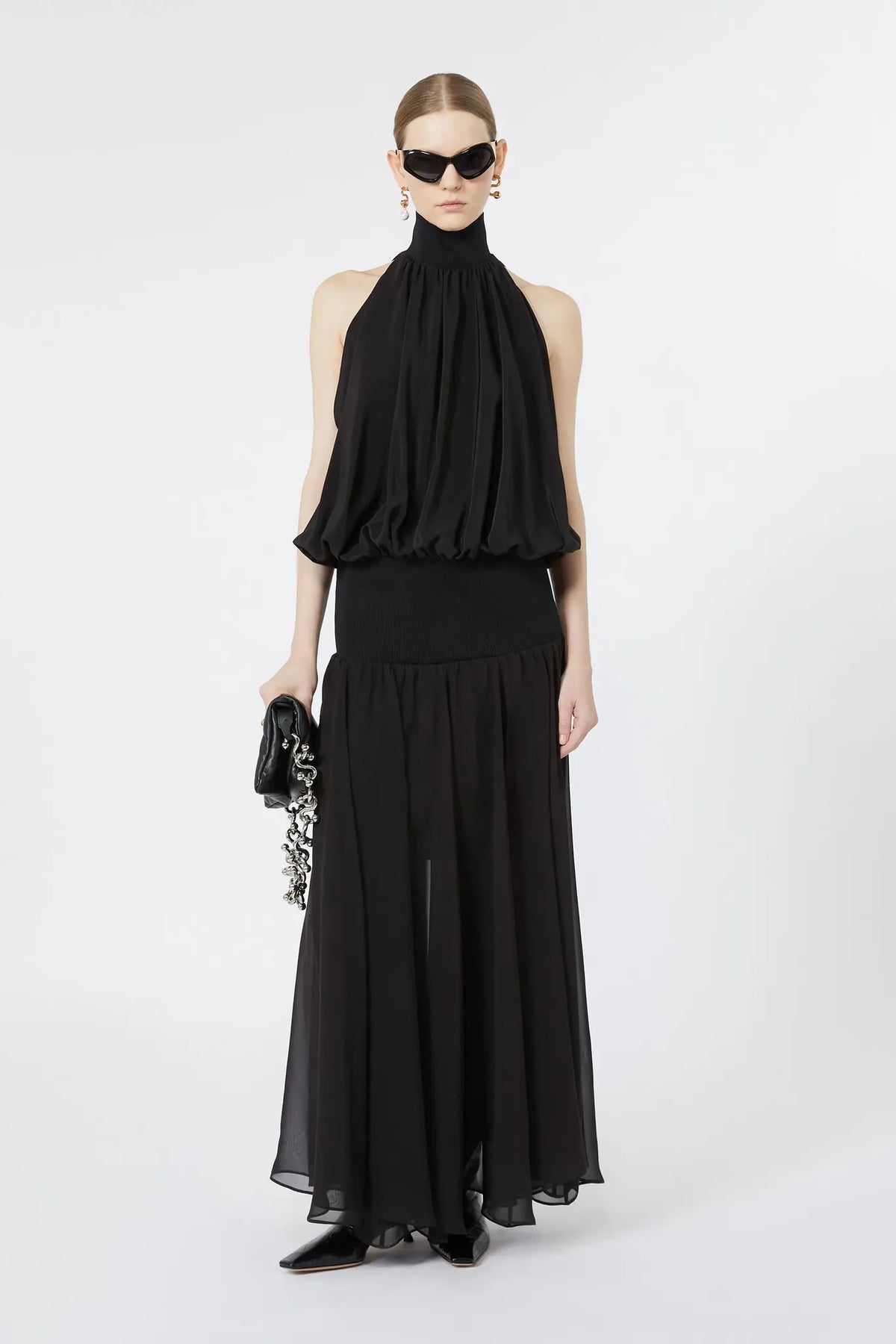 Kleid Azoto in Schwarz