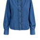 Denim Bluse Emma in Stone